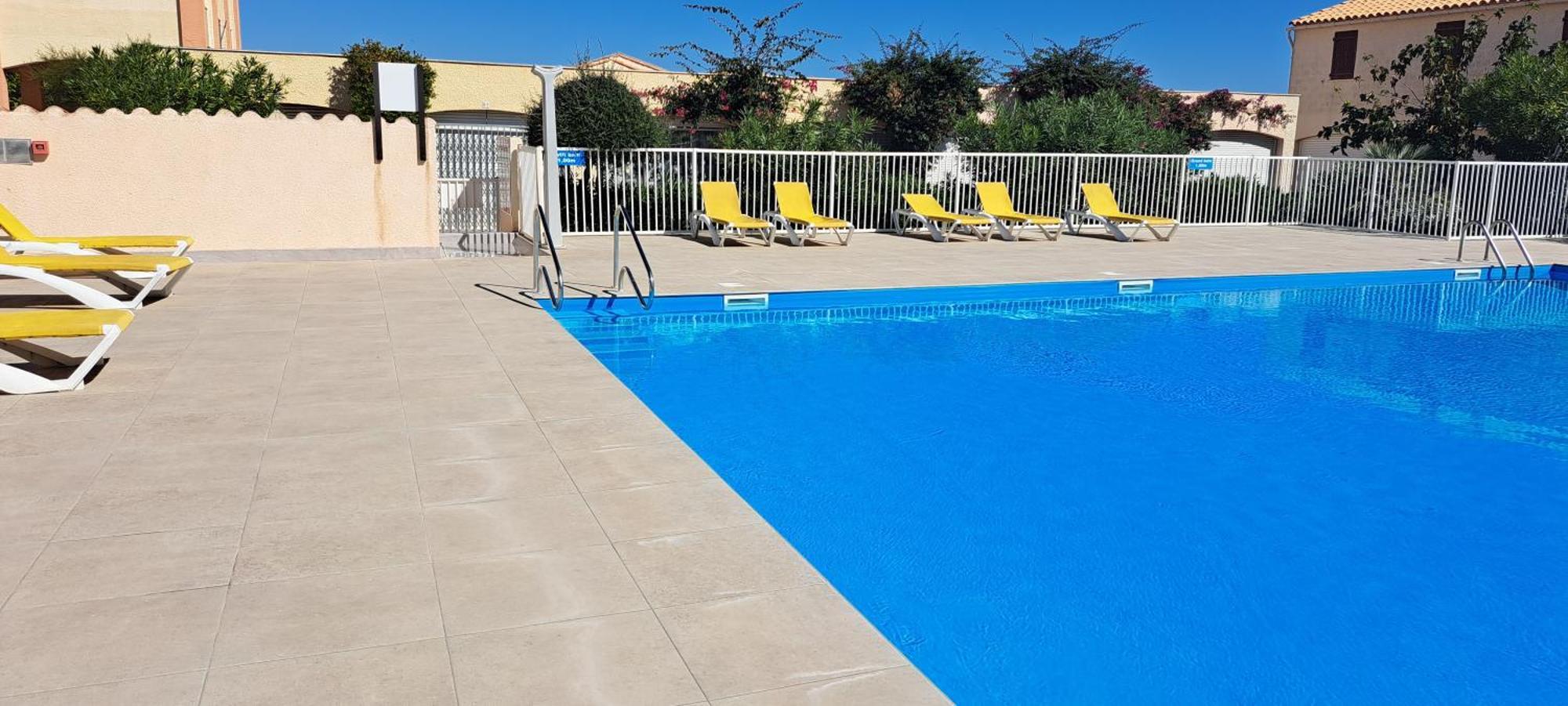 Au Village Coeur De Barcares Studio Vue Mer 3 Couchages Le Barcarès Kültér fotó
